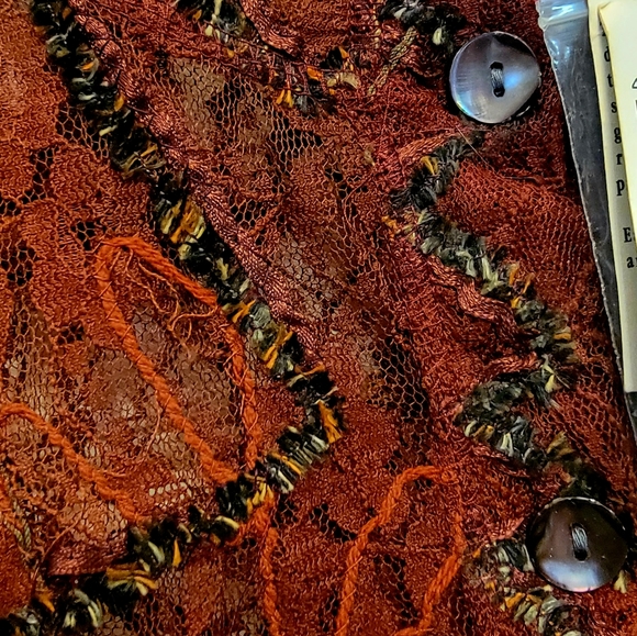 ‼️SOLD‼️🌟NWT🌟 Chico's Blouse Shacket, Size 10, Large - Picture 5 of 8